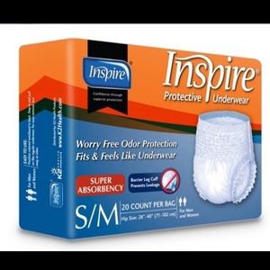 4 - 20 packs of Adult Diapers